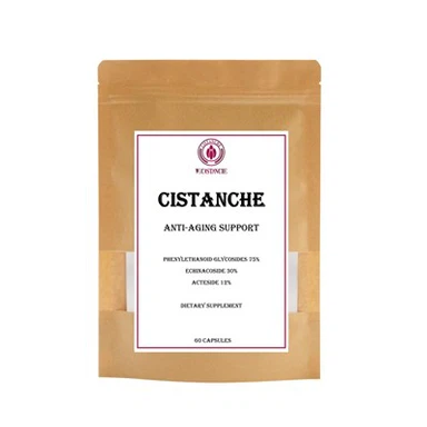 Suplemen Diet Cistanche Sokongan Anti-Penuaan Phenylethanoid Glycosides 75 peratus Echinacoside 30 peratus Acteoside 12 peratus